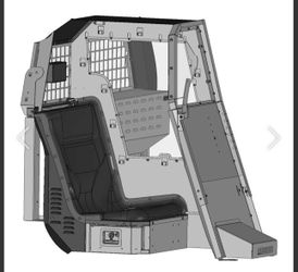 2022 FORD F150 SINGLE CELL WITH PASSENGER SIDE VERTICAL WINDOW GUARD AND SQUARE-HOLE PUNCH PARTITION