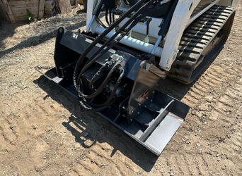 Skid Steer Vibrating Plate Compactor Attachment 