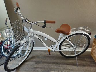 White Cruiser Bike