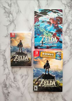 Legend of Zelda Breath of the Wild Explorer's Guide edition *SEALED*