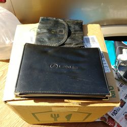 Lexus Tools Owners Booklet