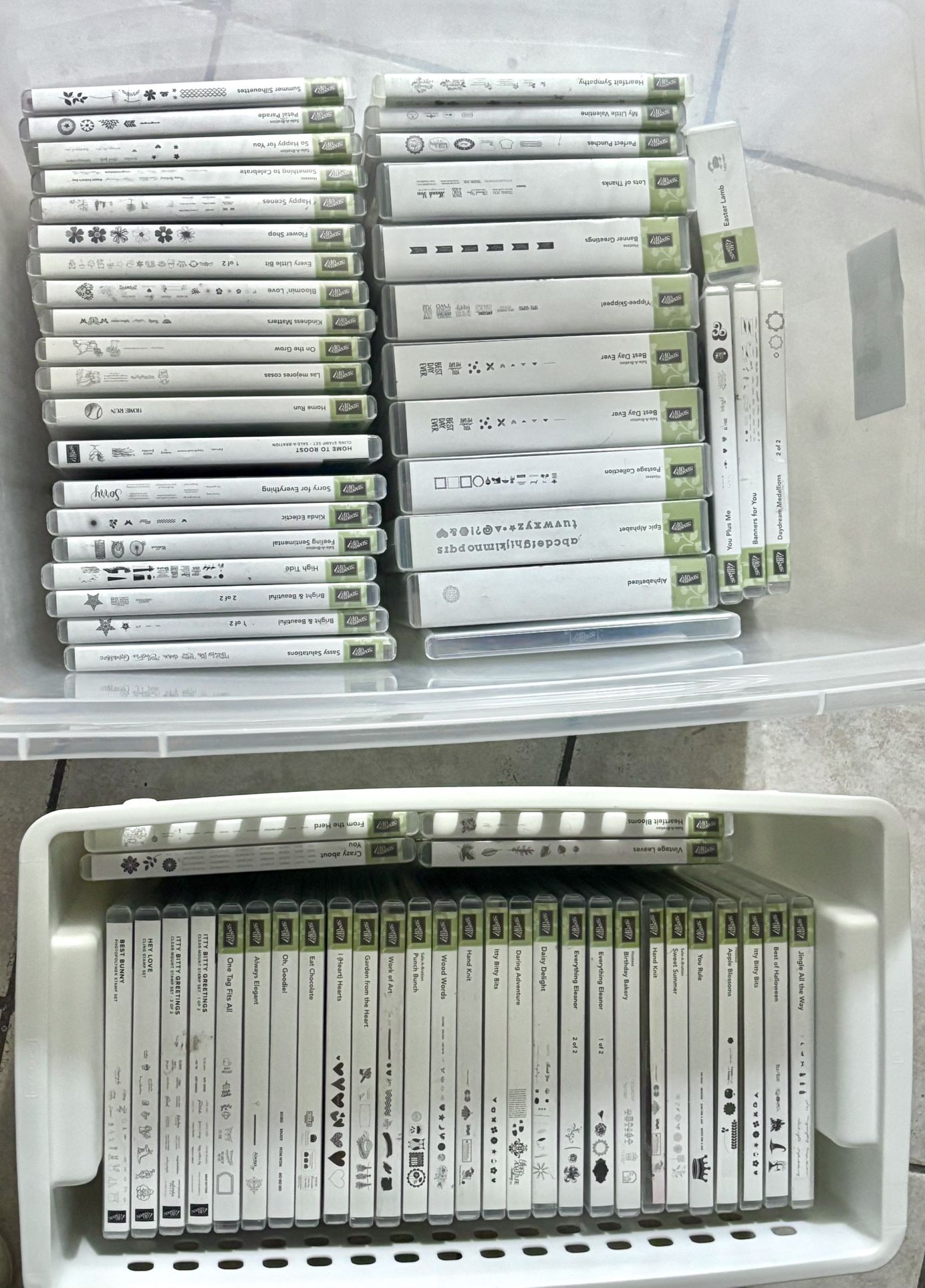 Stampin’ Up! Stamp Sets - Card Making Scrapbooking Paper Crafts Unmounted READ DETAILS