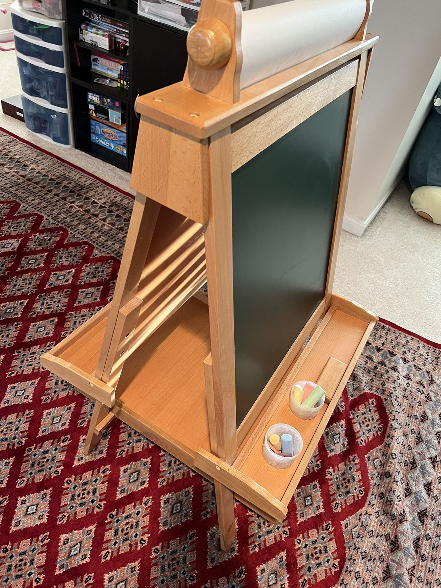 KidKraft Deluxe Wooden Easel (Don’t buy new for $150+)