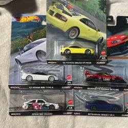 2022 Hot Wheels Premium Car Culture Mountain Drifters 5 car set READ DESCRIPTION 