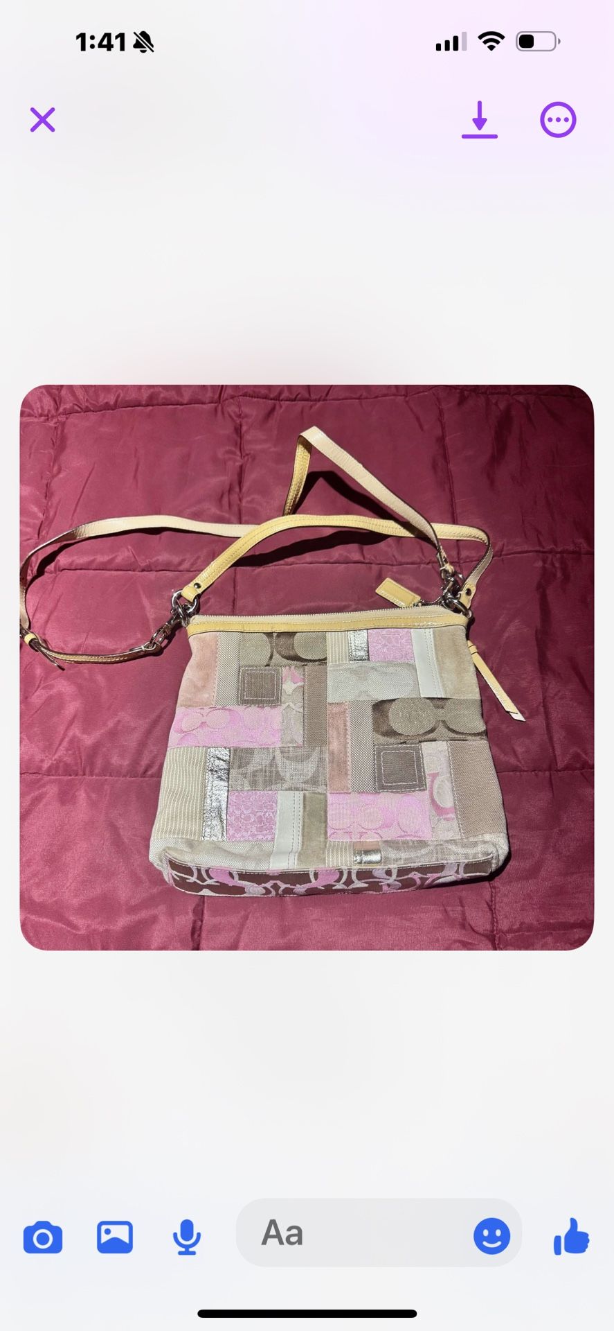 Vintage Coach Purse