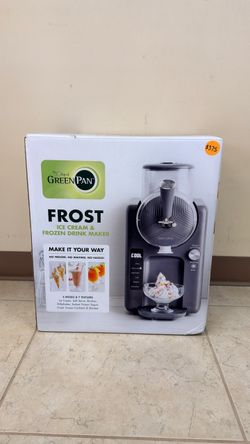 GREEN PAN FROST ICE CREAM & FROZEN TREAT MAKER