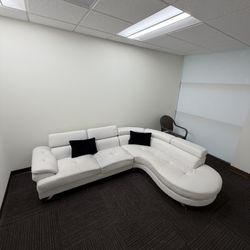 White Office/Home Sectional