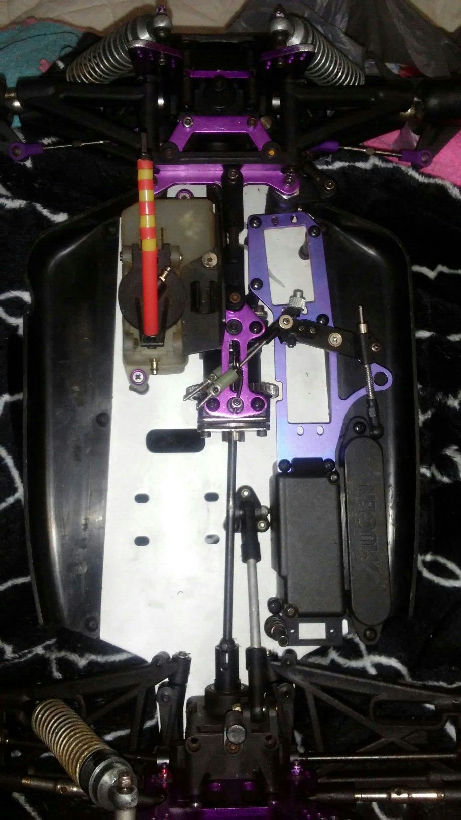 Nitro Rc Vintage Mugen Mbx4 1/8