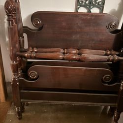 Antique twin bed frames