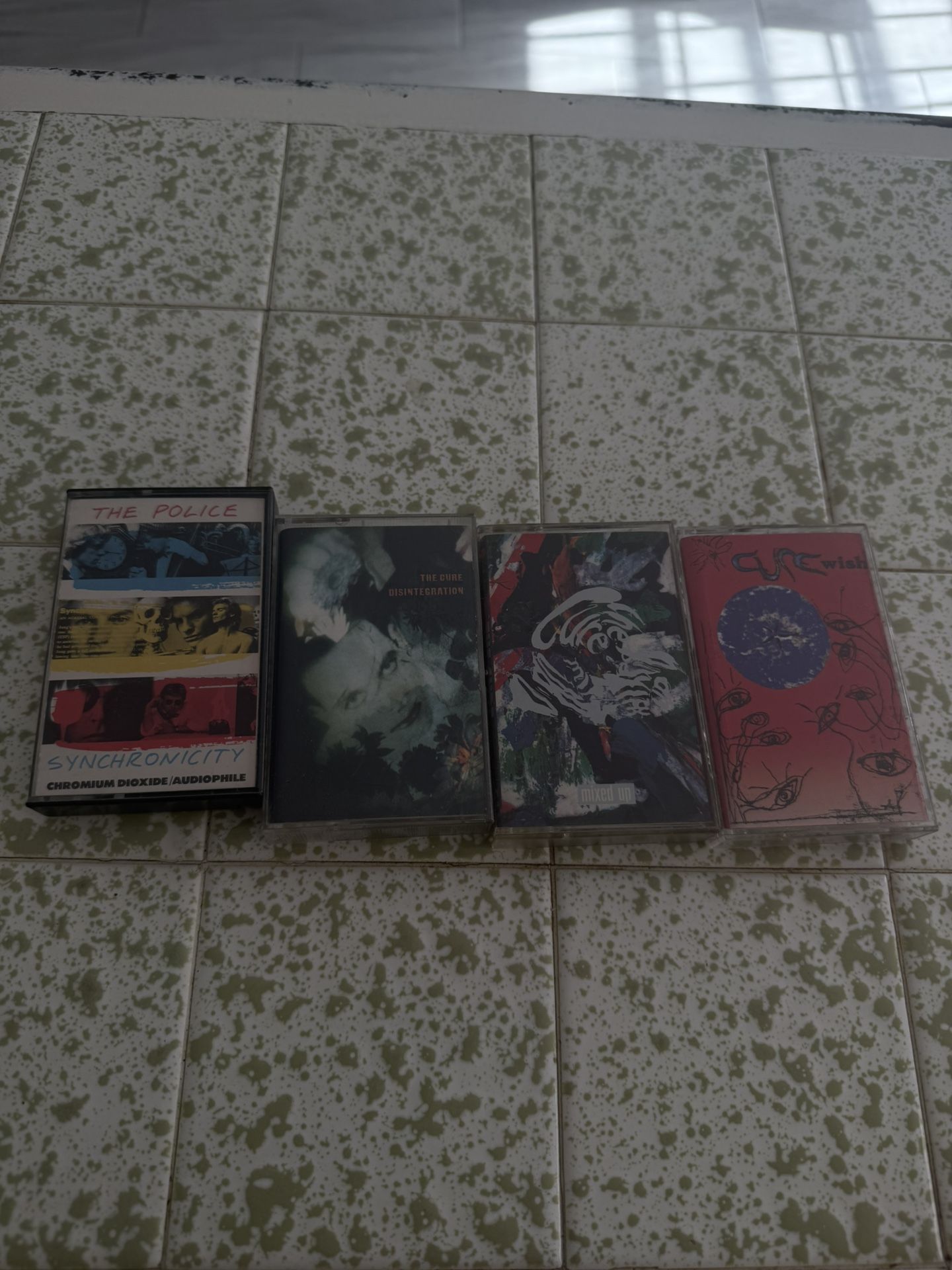 The Cure & 1 The Police Cassette Tapes