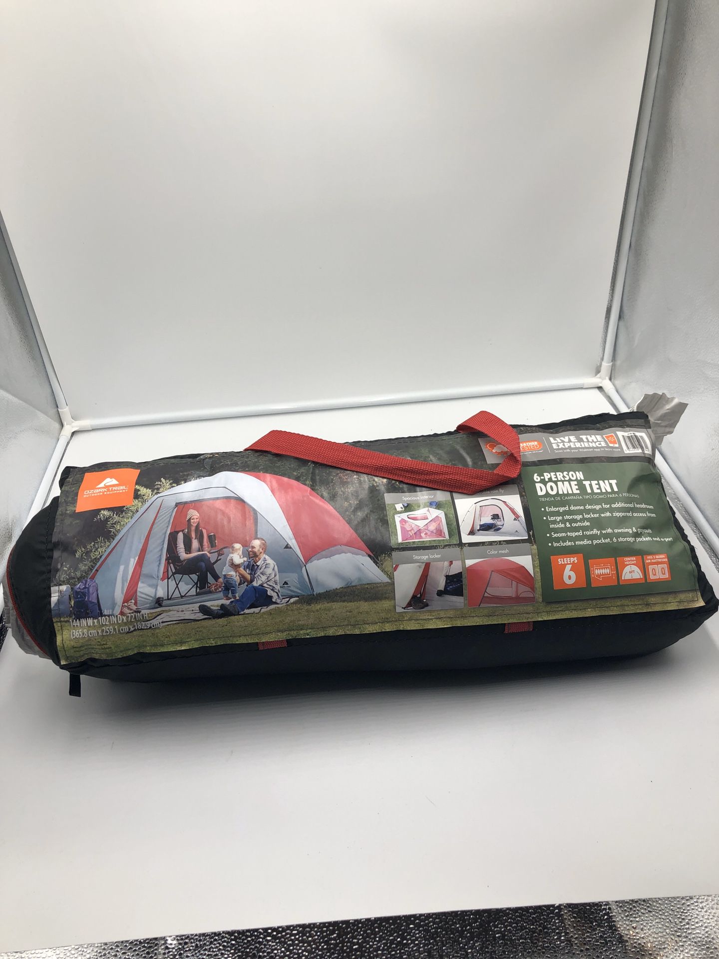 Ozark Trail 6 Person Dome Camping Tent w/ Mud Mat Camping Outdoor Family