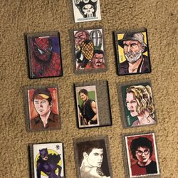 Brian Kong Limited Signed Sketch Cards
