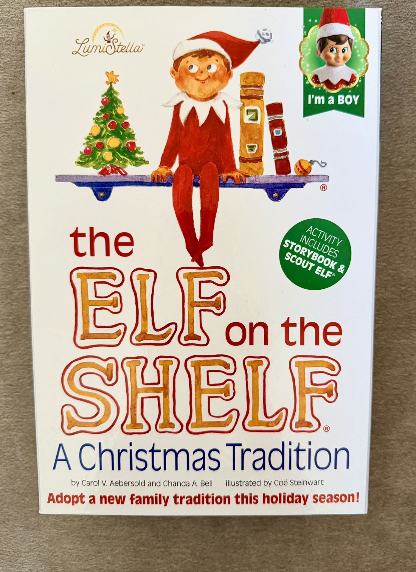 Brand New! Elf On The Shelf Boy