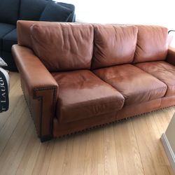Tommy Bahama Soft Leather Couch