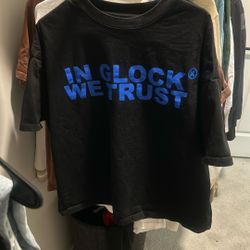 In Glock We Trust Shirt Large 