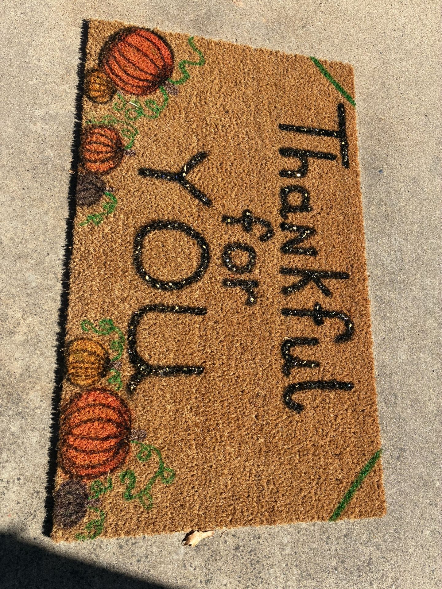 Hand Painted Doormat