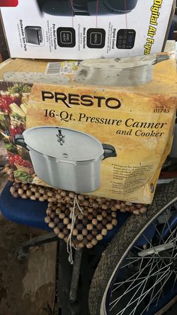 16 at pressure canner and cooker