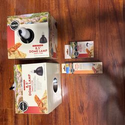 Reptile Lamp and Bulb Kit