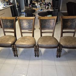 4 Dining Room Chairs $100 or obo
