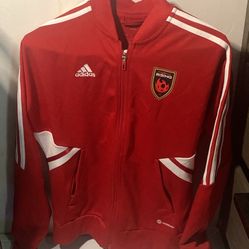 Phoenix Rising Adidas jacket Aeroready Official Team Apparel - Red- Adult Small