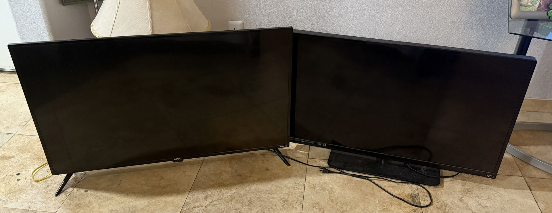 TWO TVS.. 40” And 48”