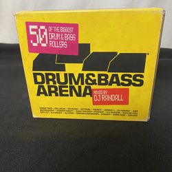 Drum & Bass Arena 3 CD Set 2004 Mixed By Randall 50 Tracks Warner Dance Rare