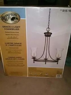 Indoor Hanging Light Fixture Chandelier! (Brand New In Box!