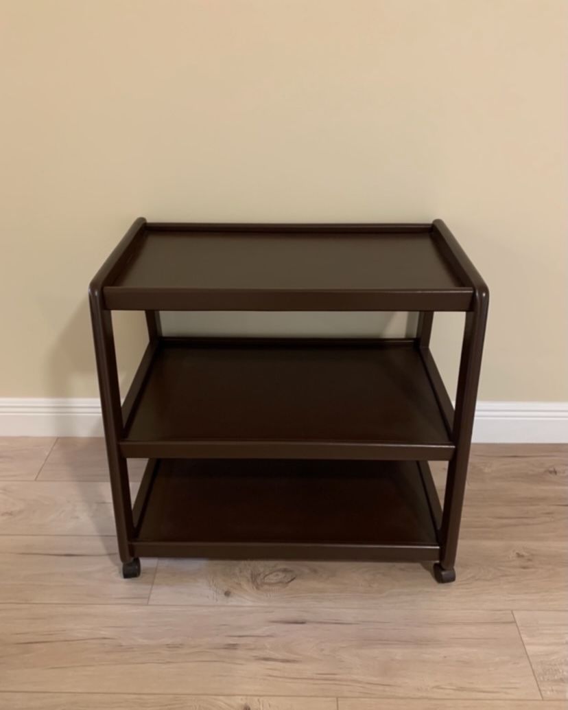 Large Wood Cart-3 Tier