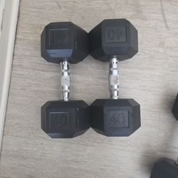 Pair 40lb Dumbells
