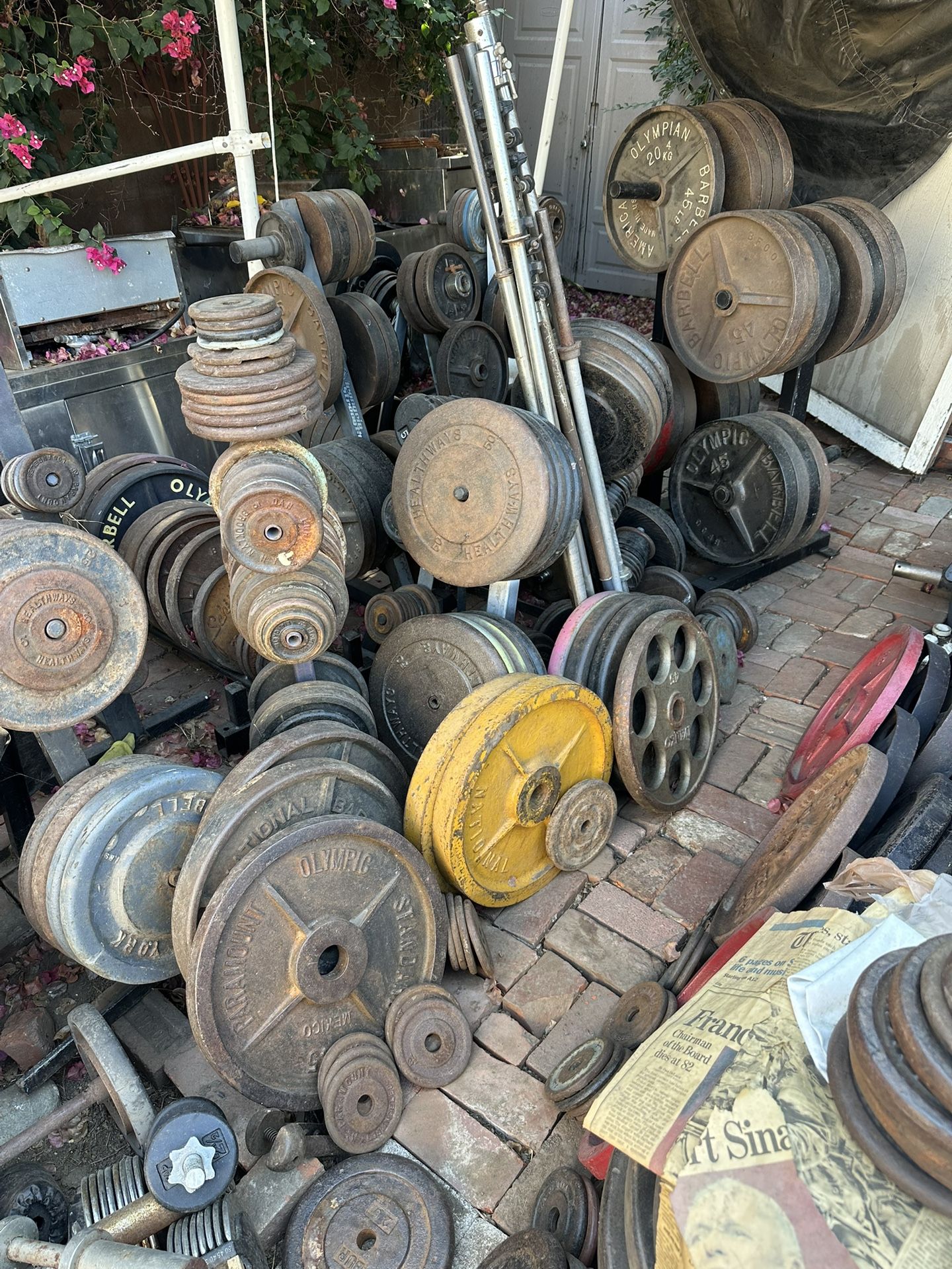 Assortment Of Weights 