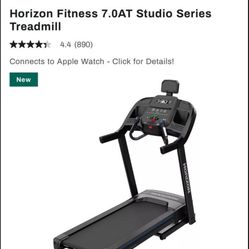 Horizon Fitness Treadmill 