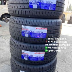 275/45R20 Atlander New Set of Tires Installed and Balanced Set de Llantas Nuevas Instaladas y Balanceadas