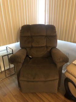 Easy lift and recline all electric chair