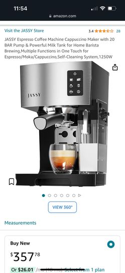 JASSY Espresso Coffee Machine