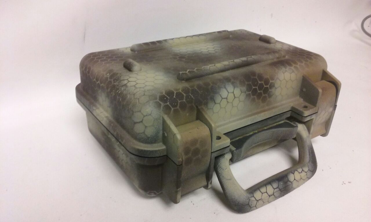 Custom painted Pelican style case
