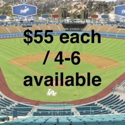 4/1 Dodger Tickets 