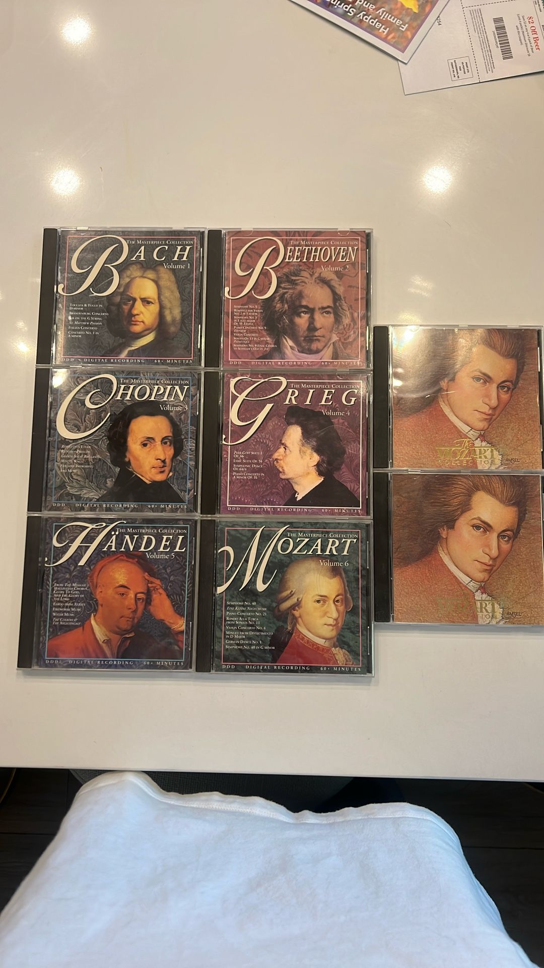 Set Of 8 Classical Music CD’s