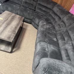 Theater Reclining Cozy Sectional!