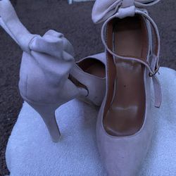 Forever 21 Baby Pink Heels 