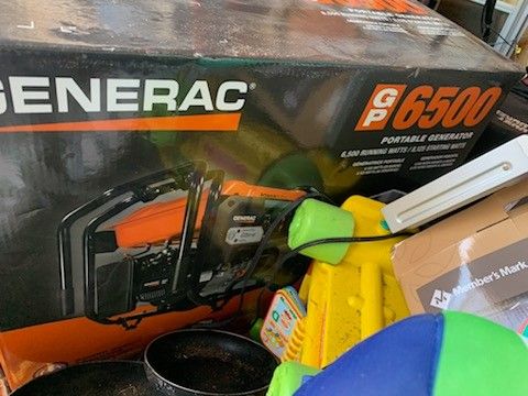 UnOpened unused Generac 6500 Portable Generator