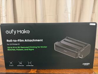 Eufymake roll to film attachement