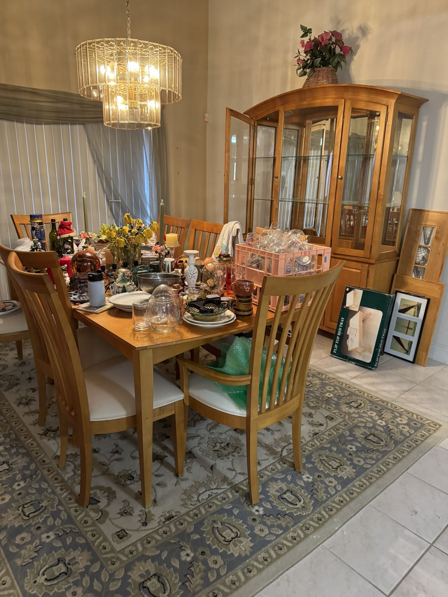 Dining Table W/ Chairs 