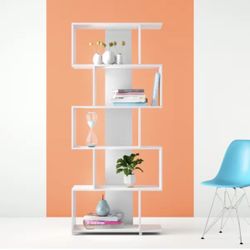 Geometric bookshelf