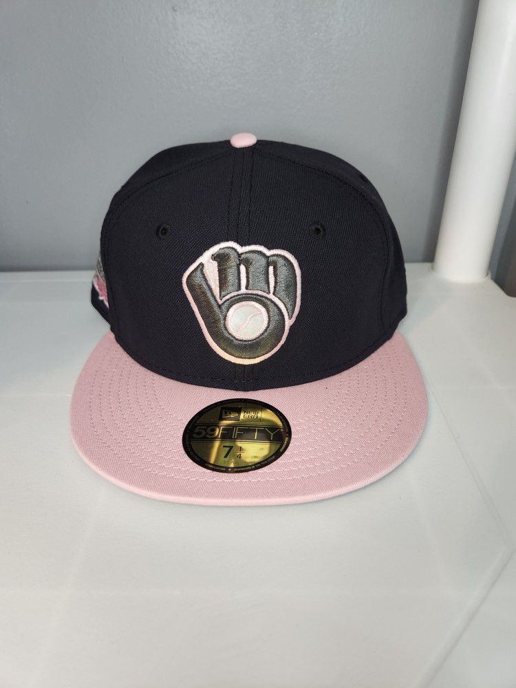 MILWAUKEE BREWERS 1982 WORLD SERIES NEW ERA 59FIFTY FITTED HAT 7 1/4