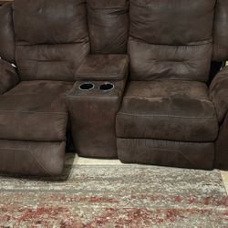 Couch And Loveseat Power Recliner 3k Retail For 300
