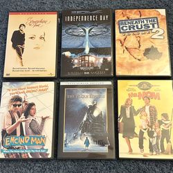 Lot Of 6 DVD Movies - Mixed Genres 1998 to 2005