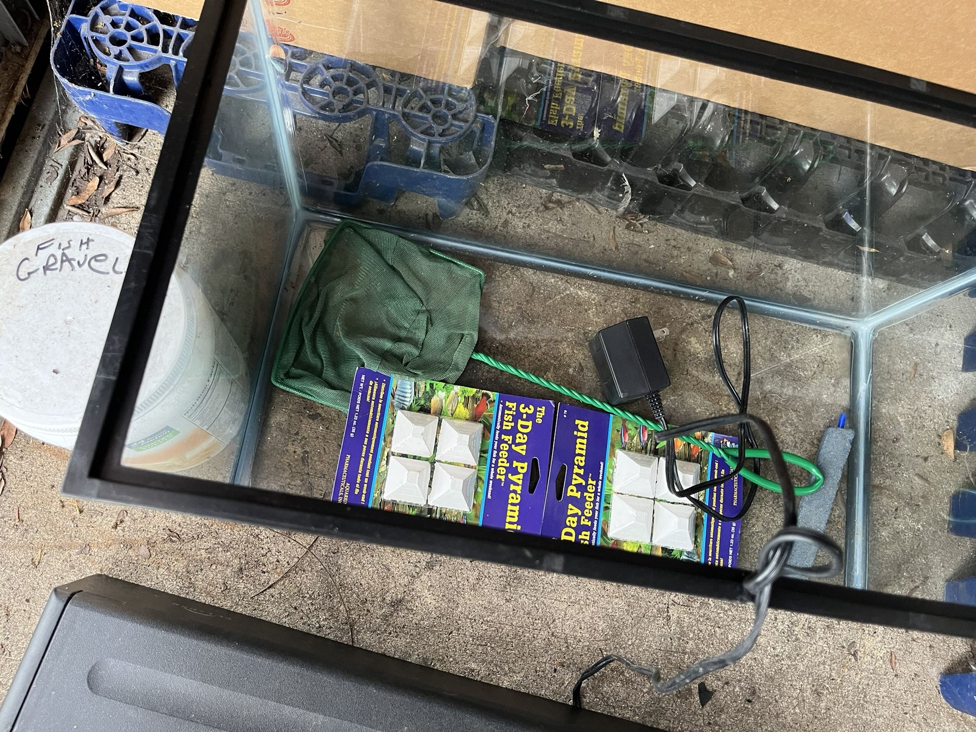 10 Gallon Tank With Full Hood &Light 