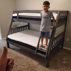Twin Over Full Bunk Bed $39 Down