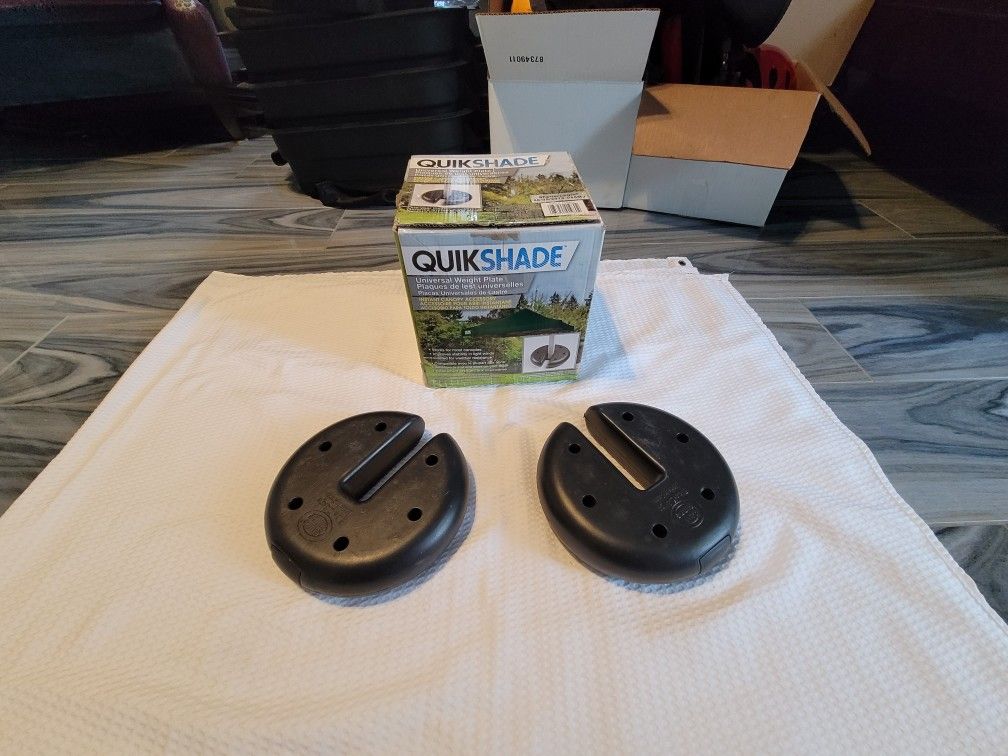 "8" QuikShade Universal 5lb Weight Plates