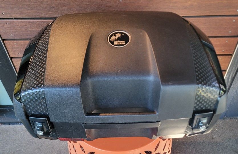Pristine HEPCO & BECKER Junior Flash TC55 55 Liter Motorcycle Topcase